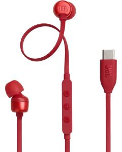 Tune 310C -nappikuulokkeet, USB-C, punaiset
